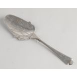 Silver cake server