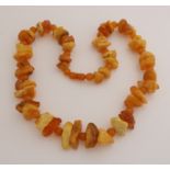 Amber necklace