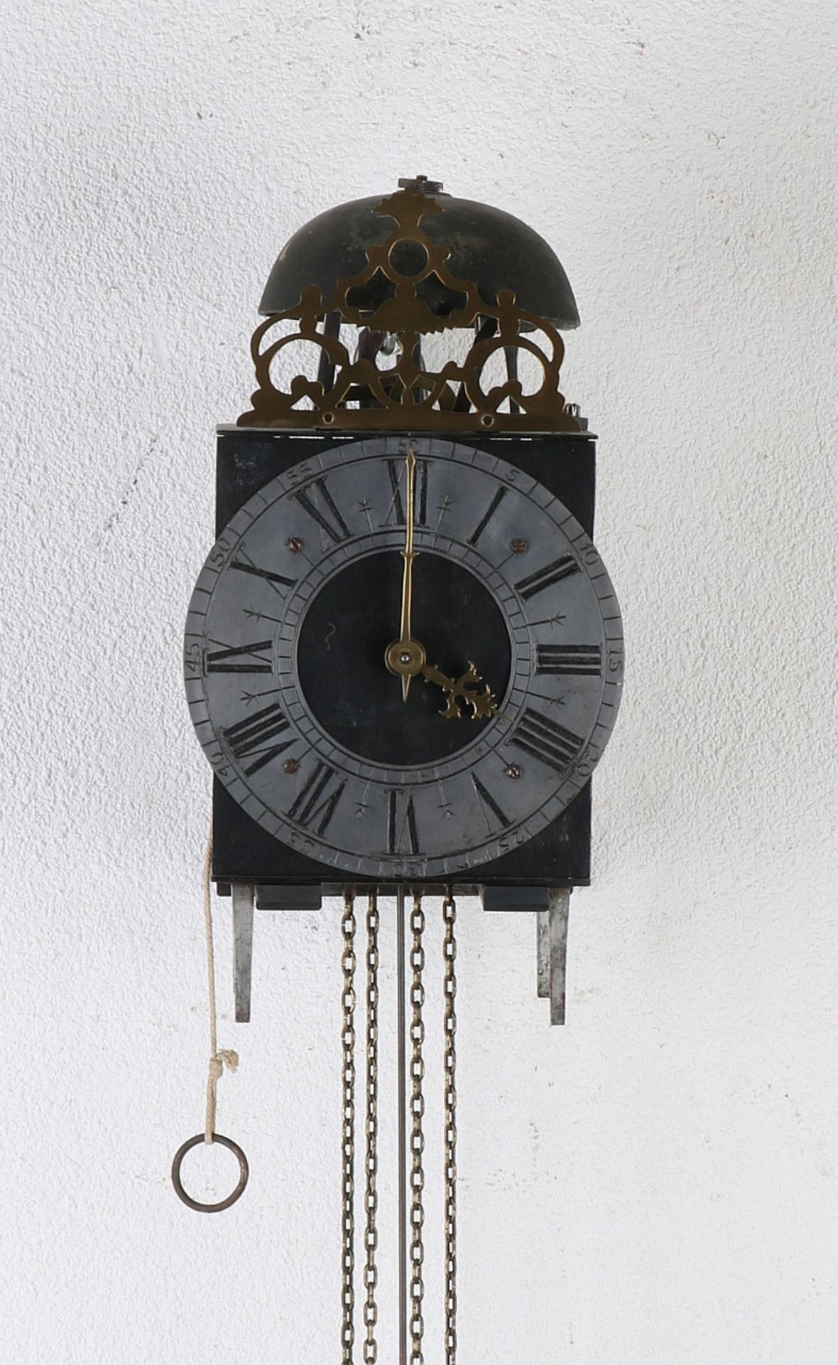 18th Century French lantern clock - Image 2 of 2