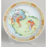 Chinese plate Ø 21.4 cm.