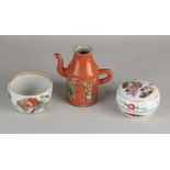 Three parts of Chinese porcelain