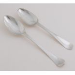 Two 18th century spoons