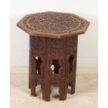 Antique Frisian side table (notched cut), 1900