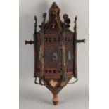 Antique ecclesiastical lamp