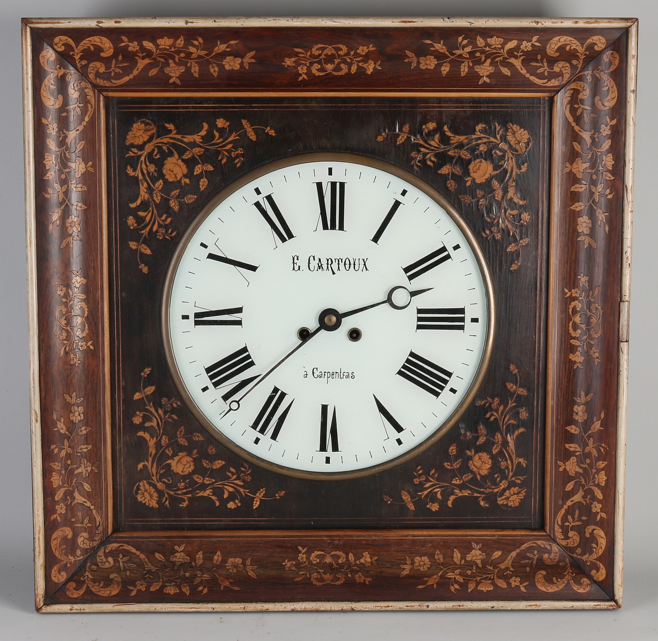 French wall clock, 1840