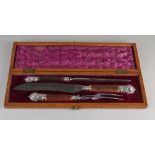 Silver hunting cutlery