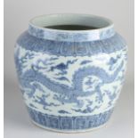 Chinese dragon pot Ø 25 cm.