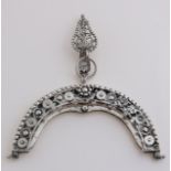 Silver bag shackle, 1802