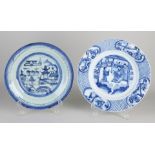 Two Chinese plates