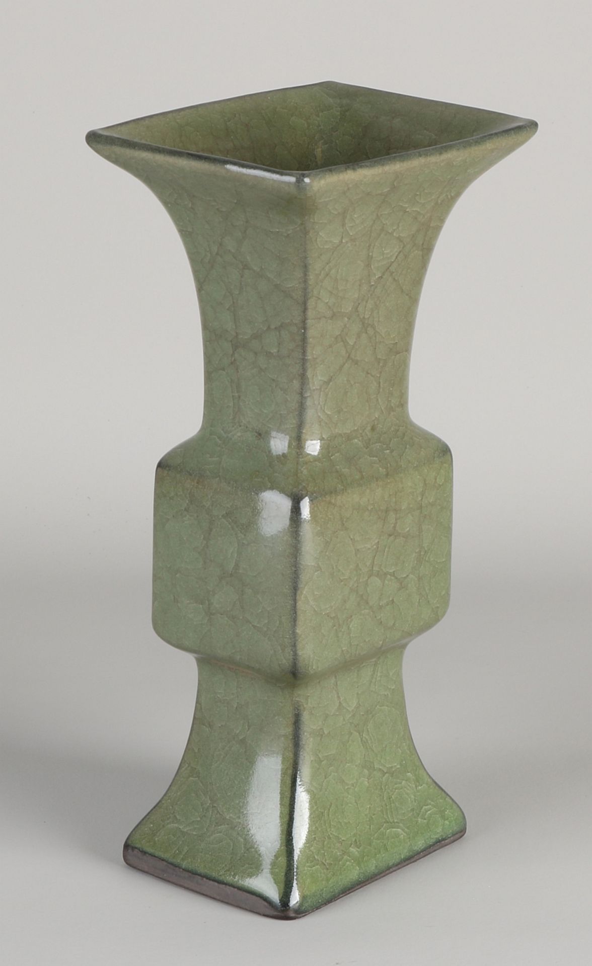 Chinese square vase - Bild 2 aus 3