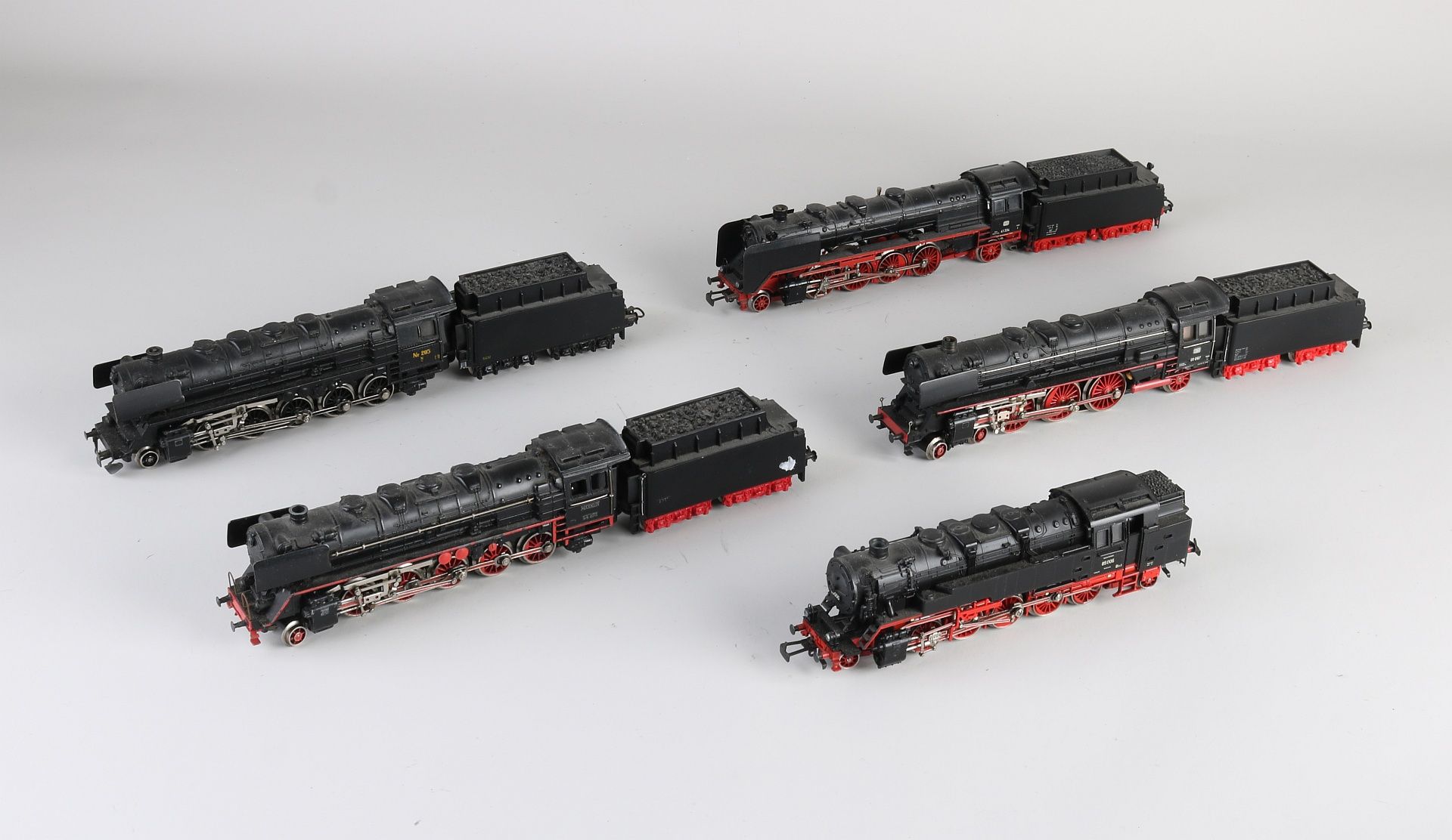 Lot with Märklin locomotives (5x)