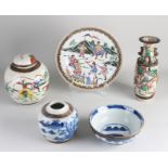 Lot of Cantonese porcelain