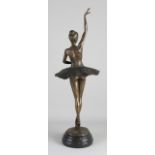 Bronze figure, Ballerina