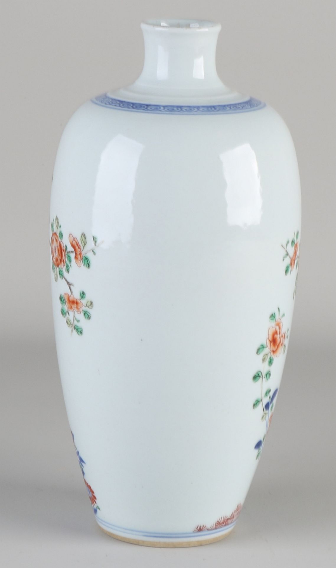 Chinese vase, H 25 cm. - Bild 3 aus 3