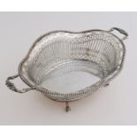 Silver bonbon basket