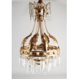 Italian chandelier with crystal