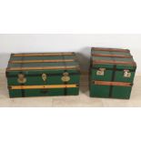 2 Pre-war trunks