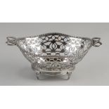 Silver bonbon basket