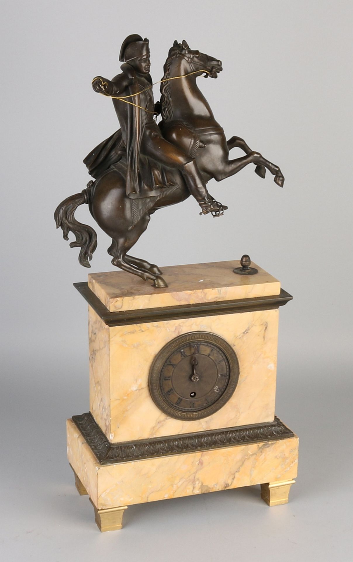 French Charles Dix mantel clock, 1830