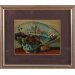 Monogram CDW, Still Life with Chinese Bowl and Fan