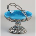 Grape dish with silverware