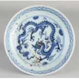 Chinese tazza Ø 19.2 cm.