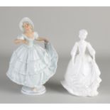 2 Porcelain figures