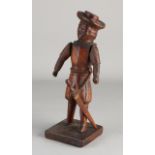 Wood carved figure