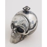 Silver Memento Mori watch