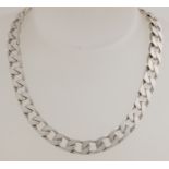 Silver gourmet necklace