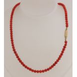 Coral necklace