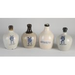 4 Japanese soy bottles