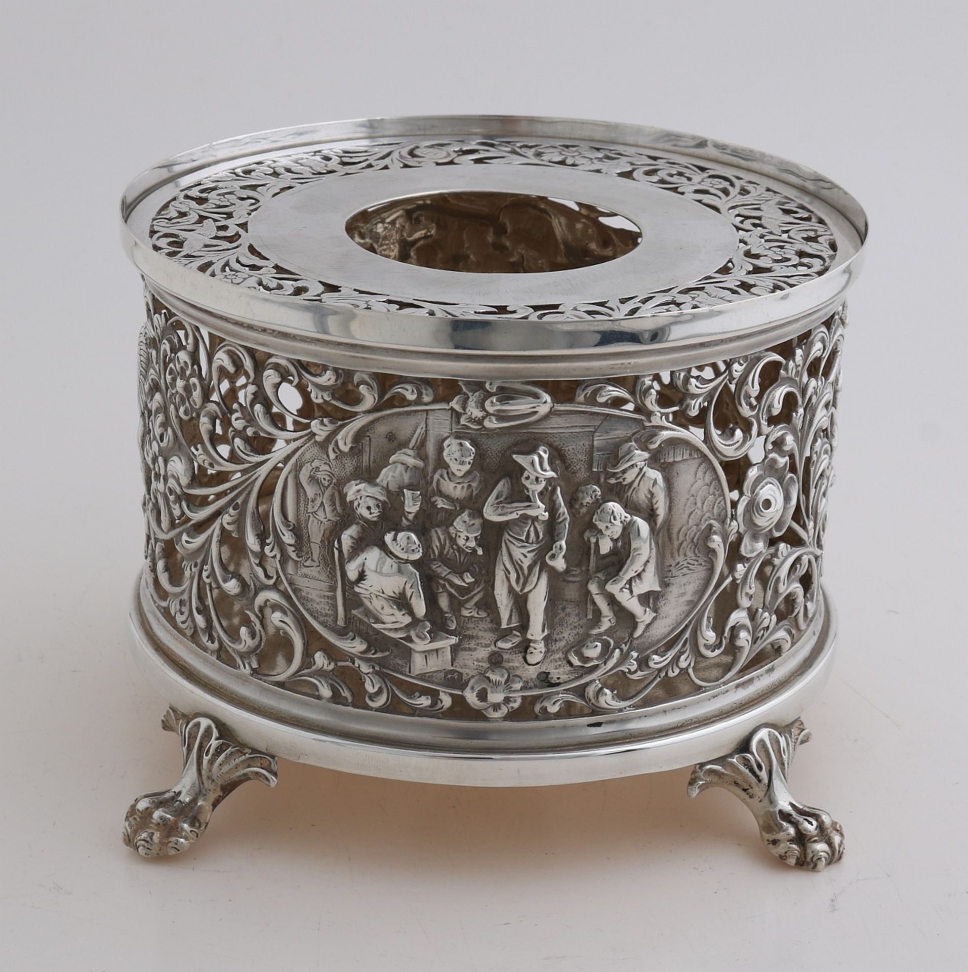 Silver tealight - Image 2 of 2