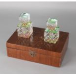 Set perfume bottles in box