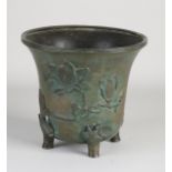 Antique Jugendstil flower pot