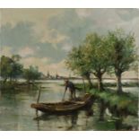 Haussert, Polder view with punt