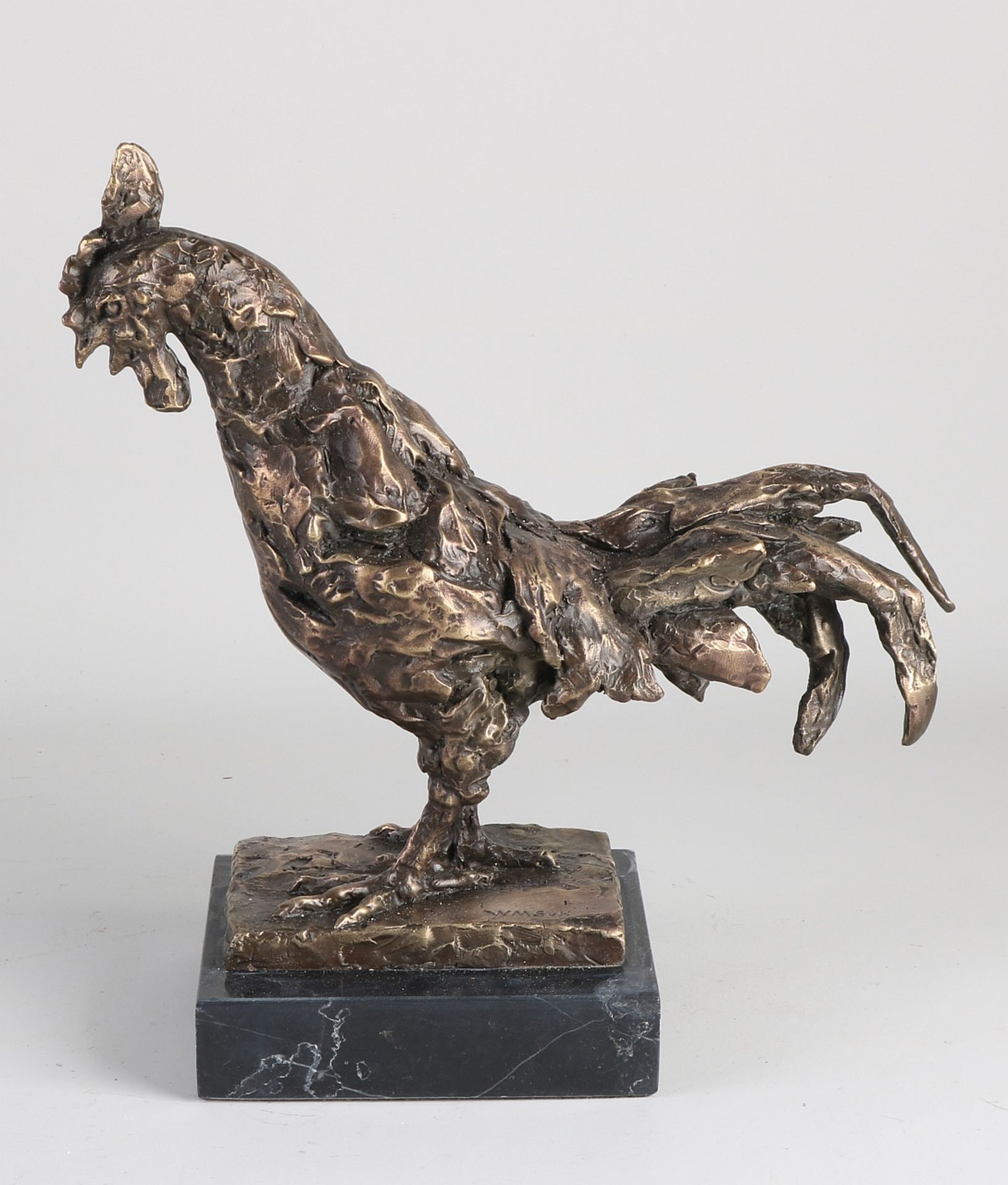 Bronze statue, Rooster