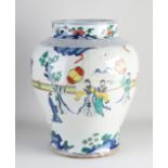 Large Chinese vase H 41.5 cm.