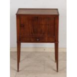 Mahogany venetian blind cabinet