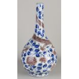 Large Chinese pipe vase, H 43 cm.