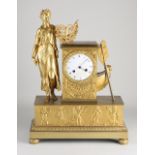 Fire gilded mantel clock 1820