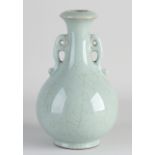 Chinese celadon vase, H 21 cm.