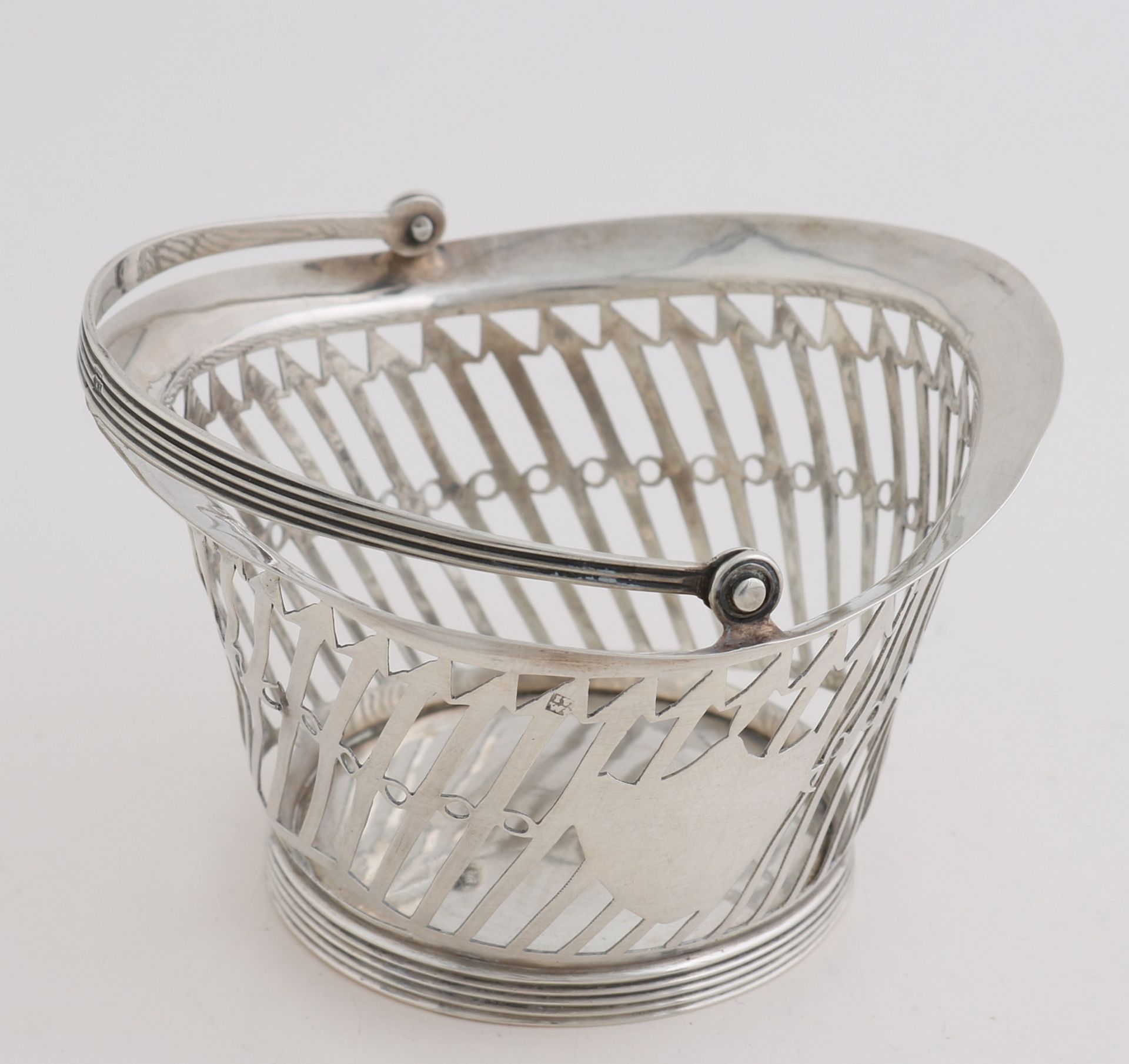 Silver clew basket, 1821