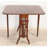 Mahogany folding table