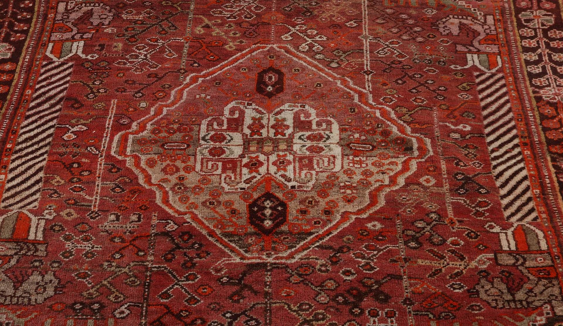 Persian carpet, 238 x 155 cm. - Bild 2 aus 5