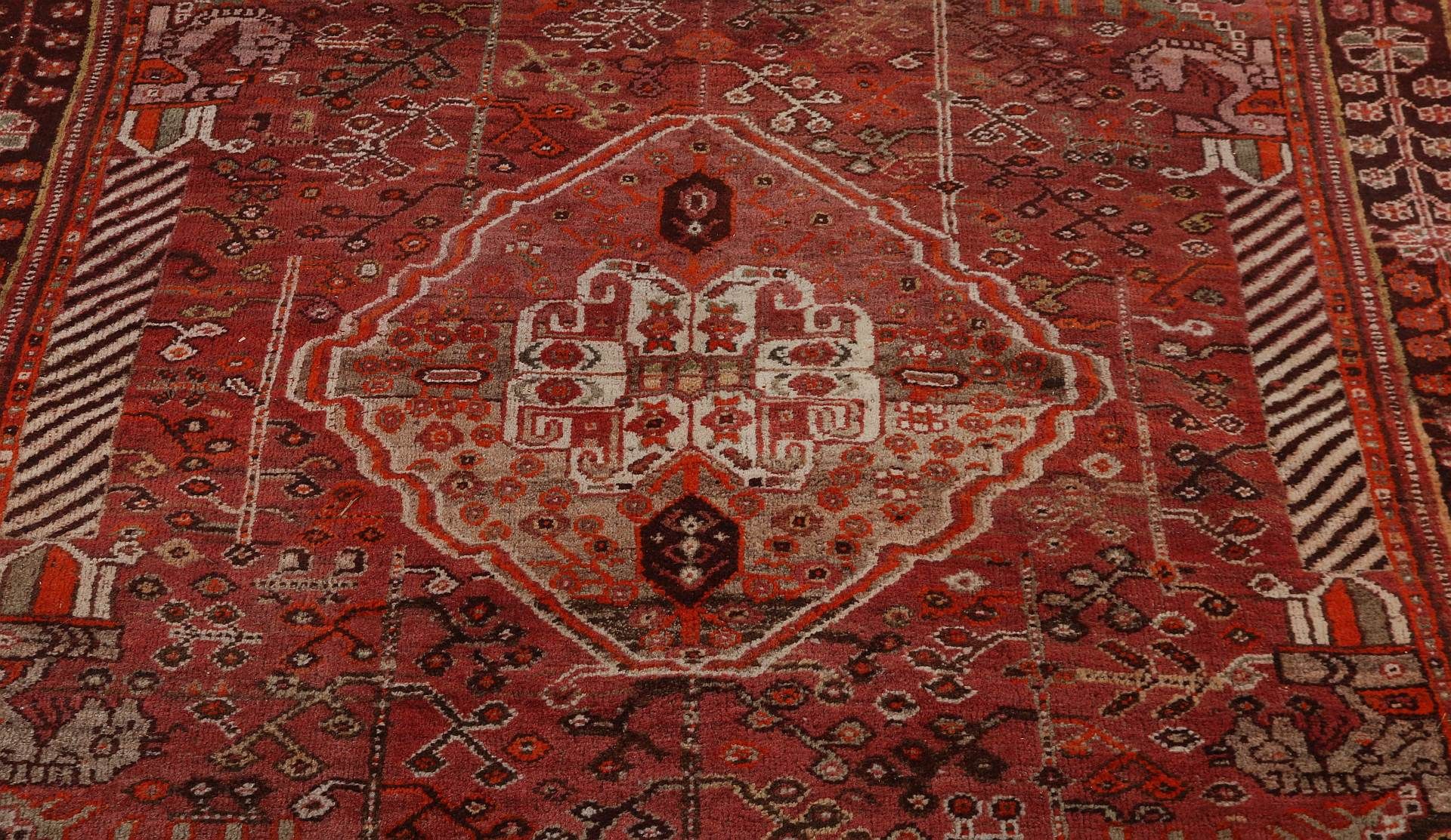 Persian carpet, 238 x 155 cm. - Image 2 of 5