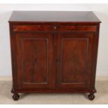 Mahogany penant cabinet