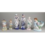 6 Various figurines