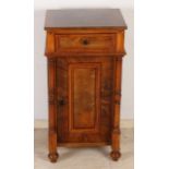 Walnut cabinet with columns