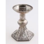 Silver candlestick